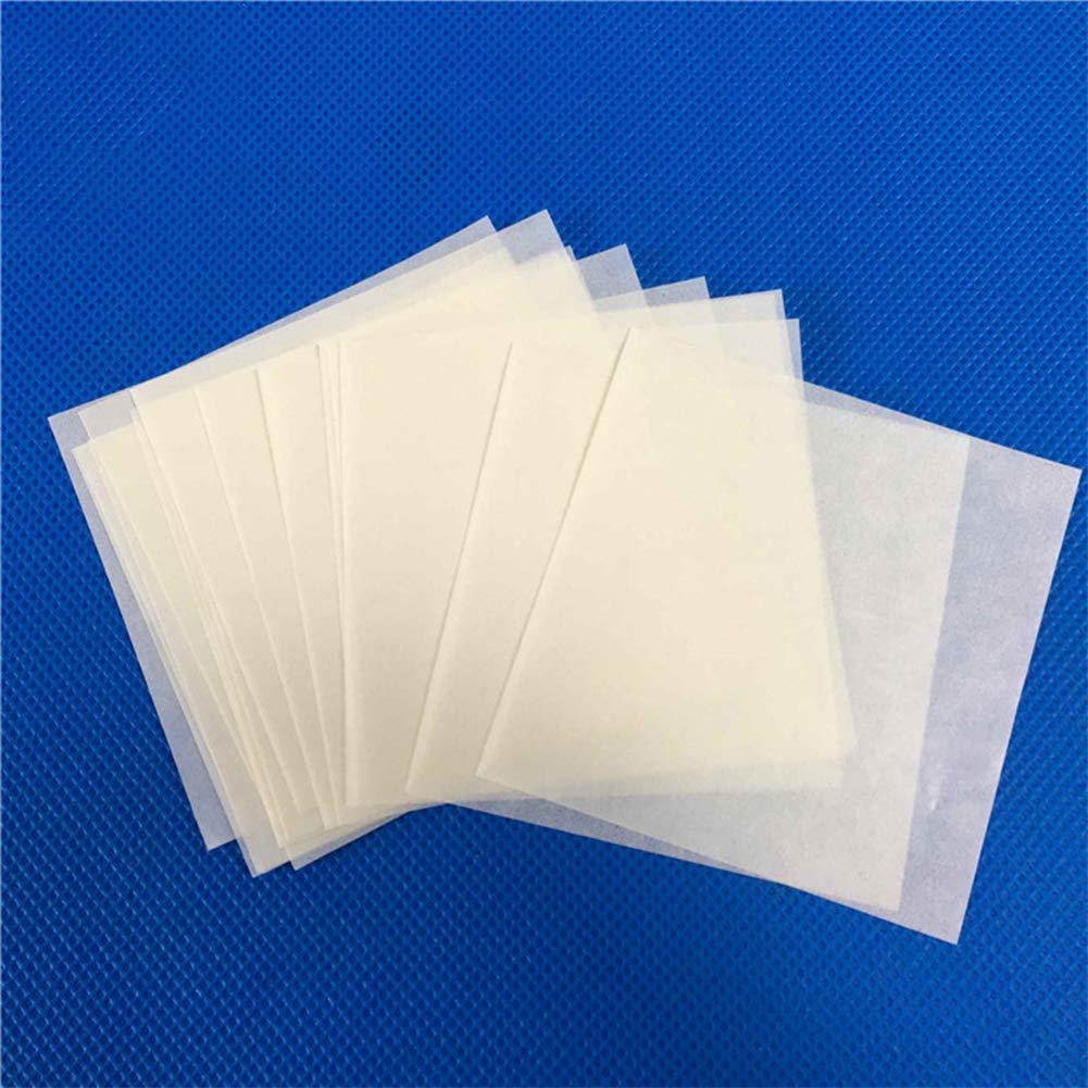 Rebrisbol Weighing Paper 500pcs, 4 x 4 Inches Laboratory Sample Weighing Paper, Non-Stick