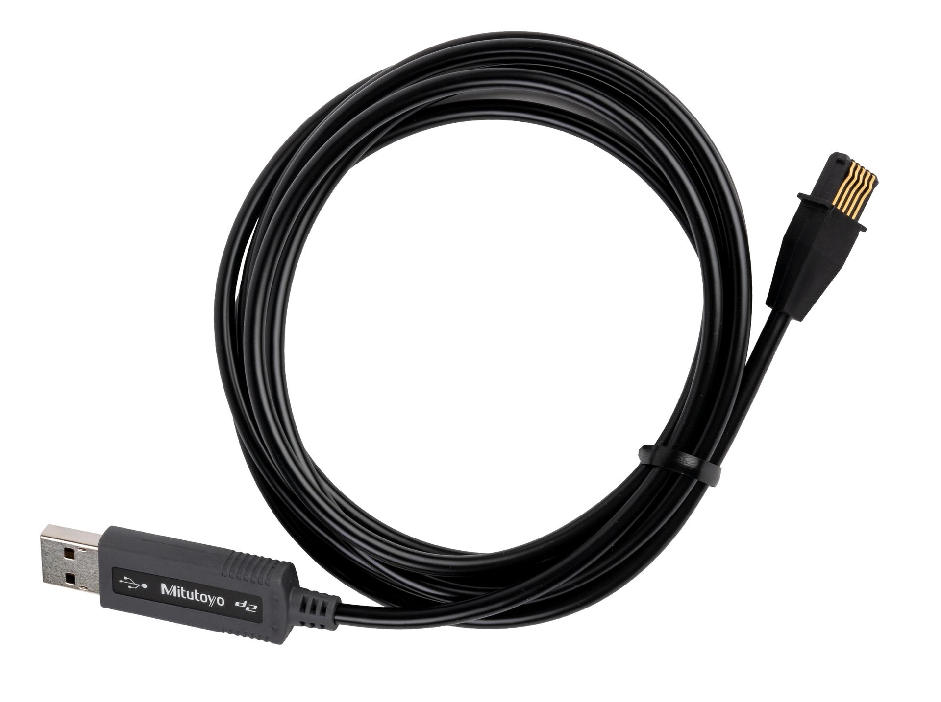 Mitutoyo, 06AFM380F, USB-ITN-F, Does not incorporate a data switch, so an instrument fitted with a switch is required in order to use the instrument alone. (However, the tool can be used with USB-ITPAK.)
