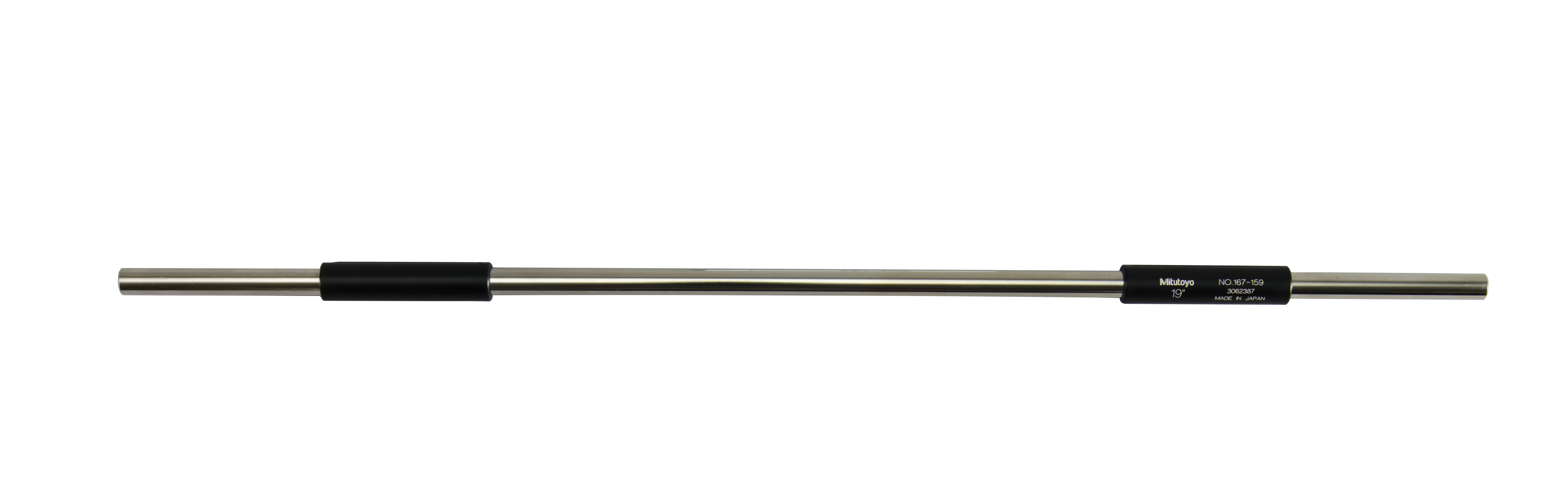 Mitutoyo, 167-159, 19 In, Micrometer Standard Bar, .37 In, Diameter