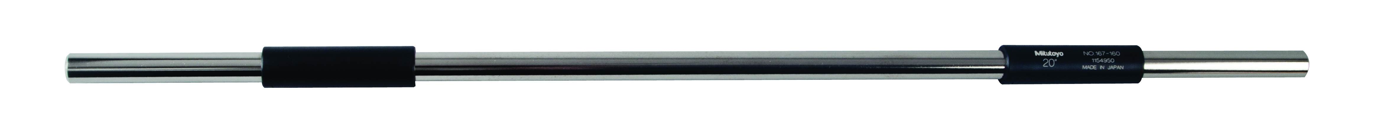 Mitutoyo, 167-160, 20 In, Micrometer Standard Bar, .47 In, Diameter