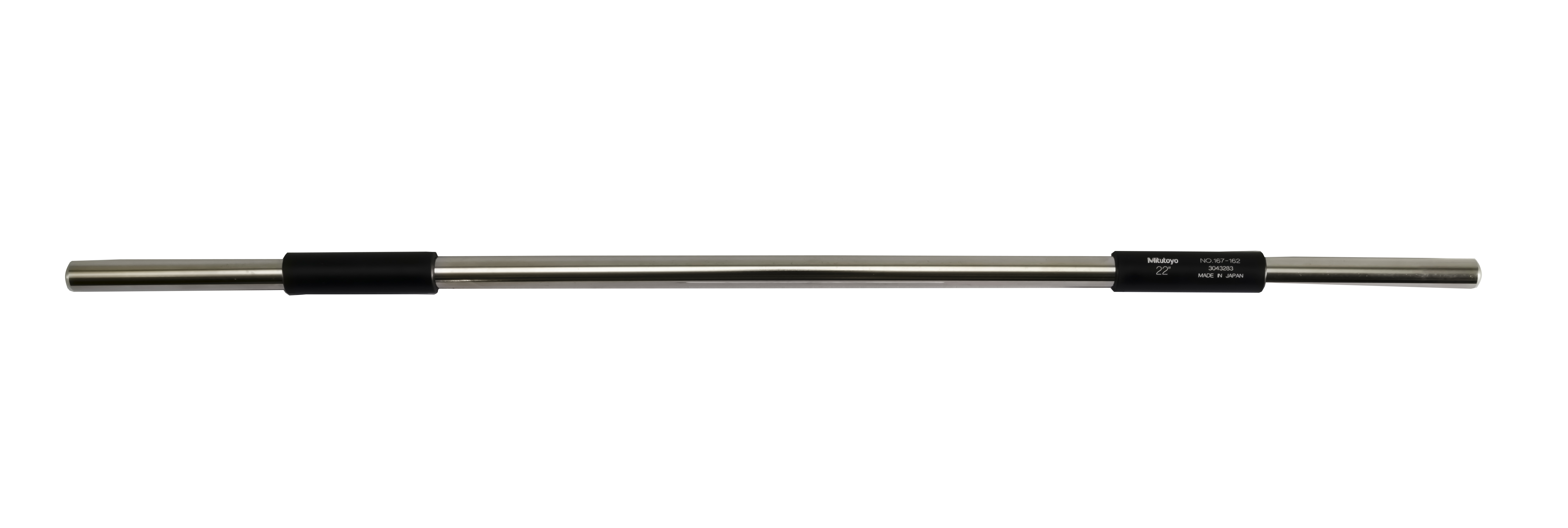 Mitutoyo, 167-162, 22 In, Micrometer Standard Bar, .47 In, Diameter