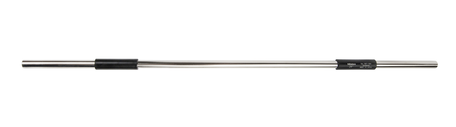 Mitutoyo, 167-164, 24 In, Micrometer Standard Bar, .47 In, Diameter