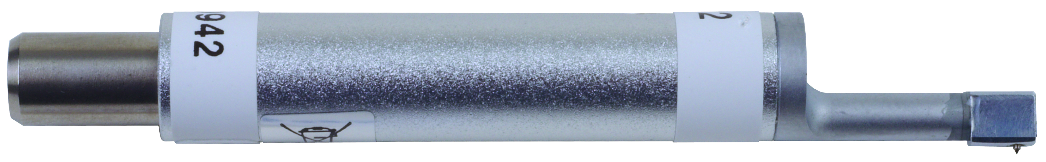 Mitutoyo, 178-392, 4mN, 90 degree 5 Micron Stylus Tip, Replacement Small Hole Detector for SJ-410 and SJ-310 Surface Roughness Tester Standard, Retractable and Transverse Drive Unit Models, 4.5mm Diameter Minimum Hole Size