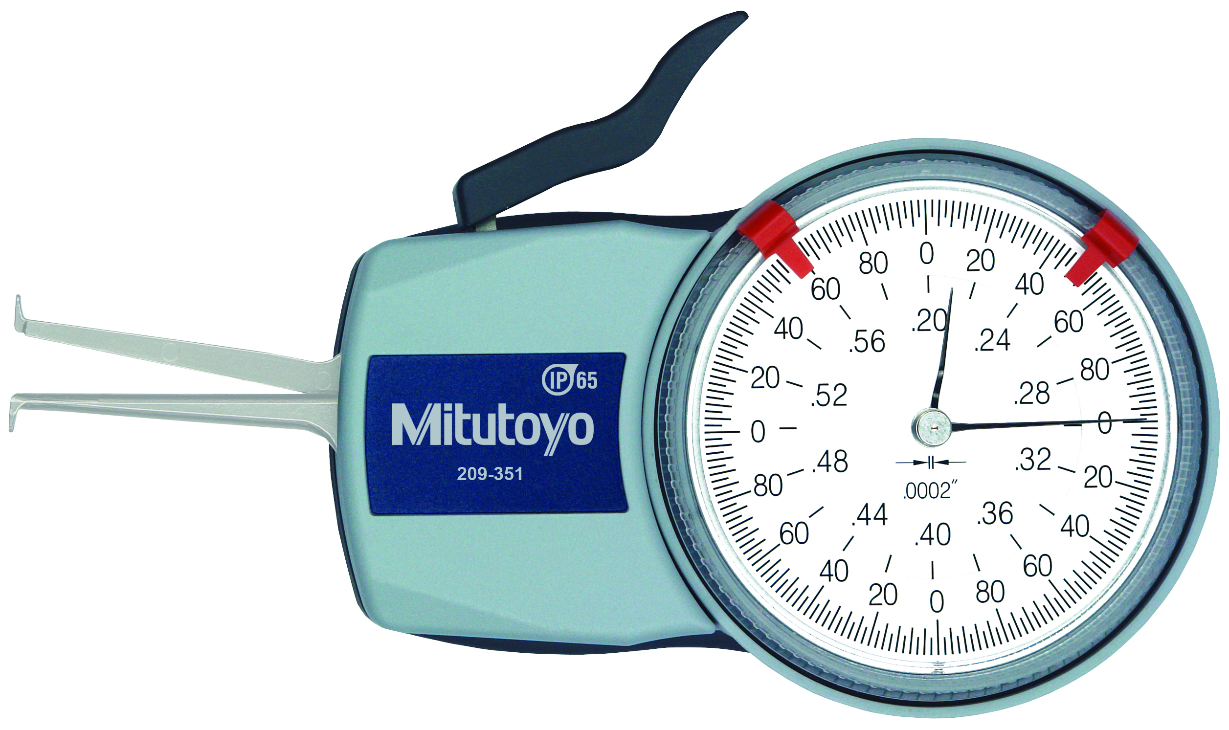 Mitutoyo, 209-351, DIAL CALIPER GAGE  CGGI .2-.6 In