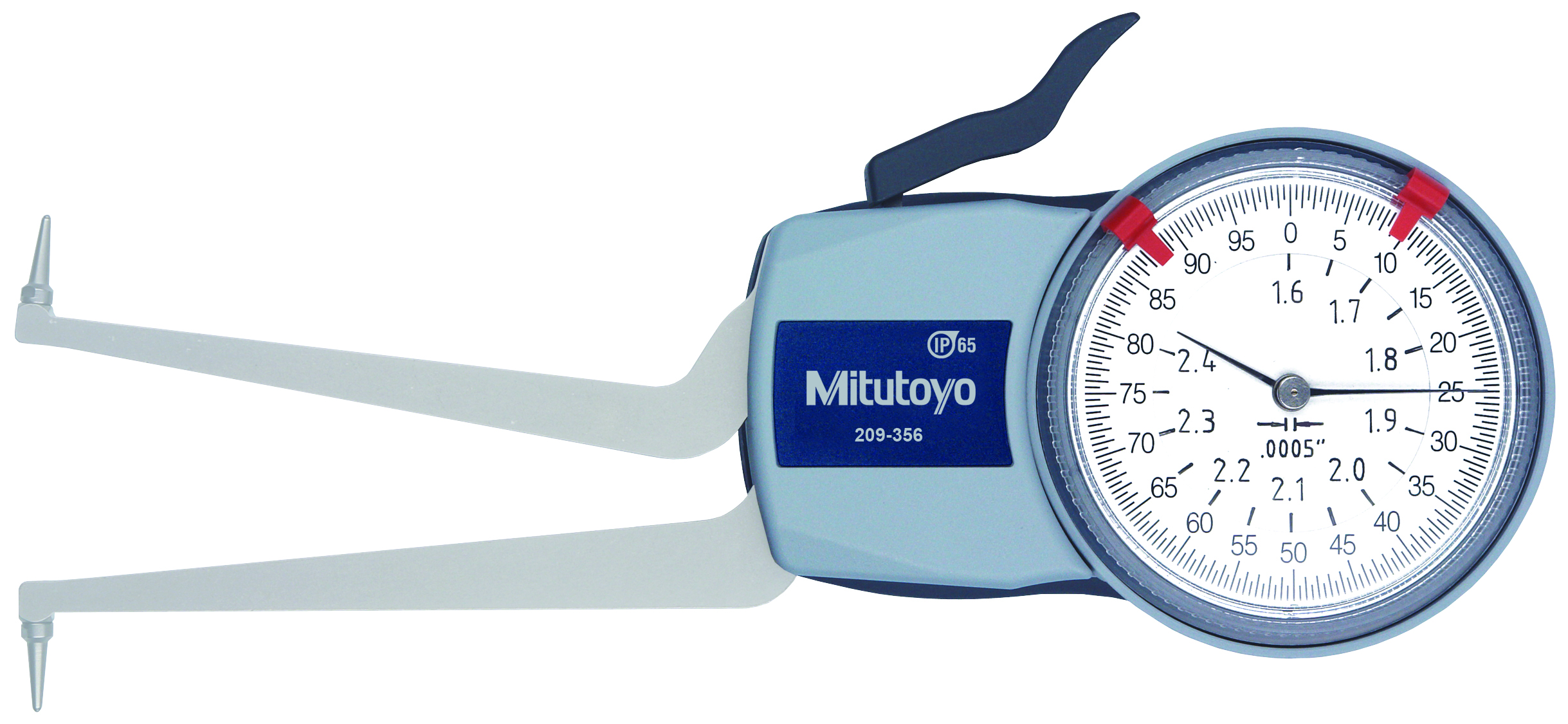 Mitutoyo, 209-356, DIAL CALIPER GAGE 1.6-2.4 In