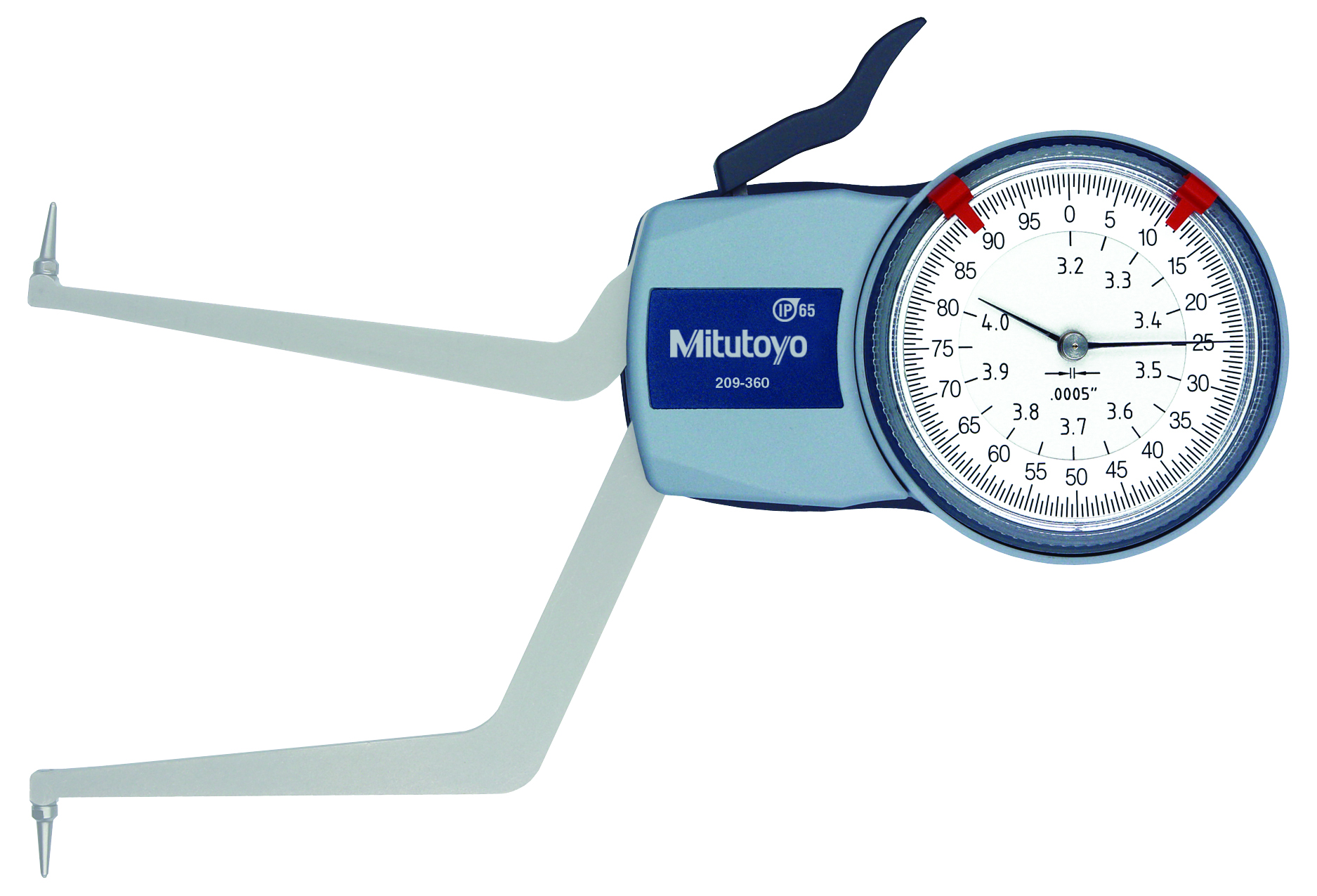 Mitutoyo, 209-360, DIAL CALIPER GAGE  -  CGGI 3.2-4.0"