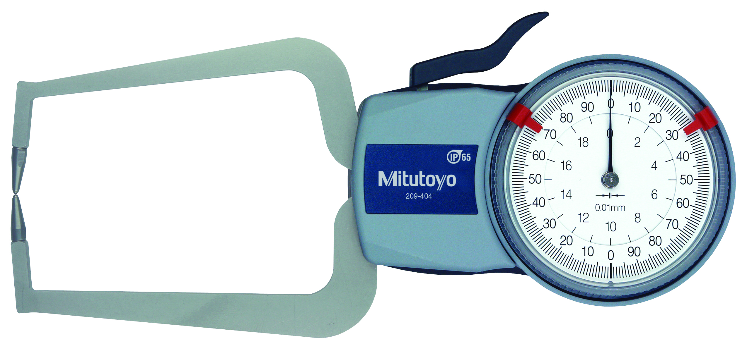 Mitutoyo, 209-404, DIAL CALIPER GAGE, CGGO 20MM