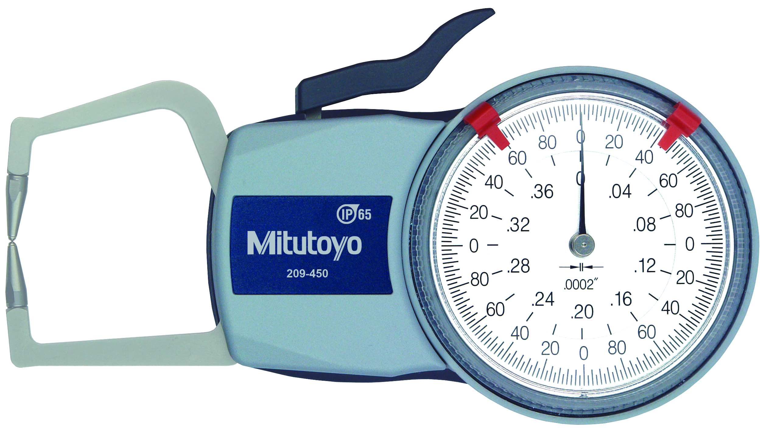 Mitutoyo, 209-450, DIAL CALIPER GAUGE  CGGO 0-.4"