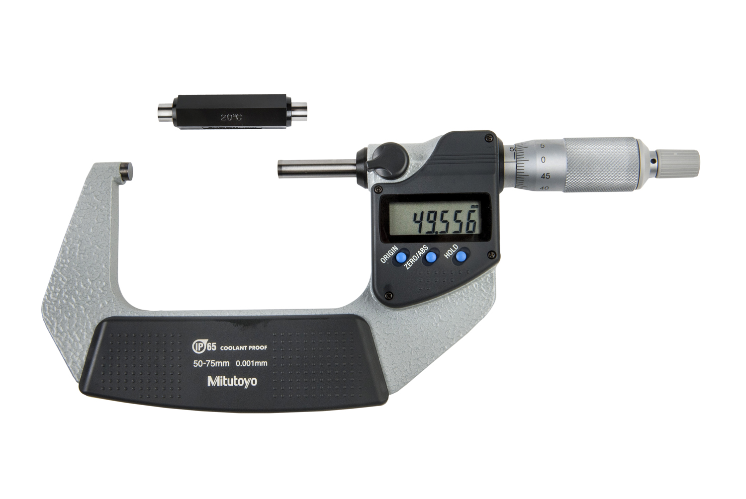 Mitutoyo, 293-242-30, 75MM RATCHET STOP MICROMETER (W/O SPC)  IP65