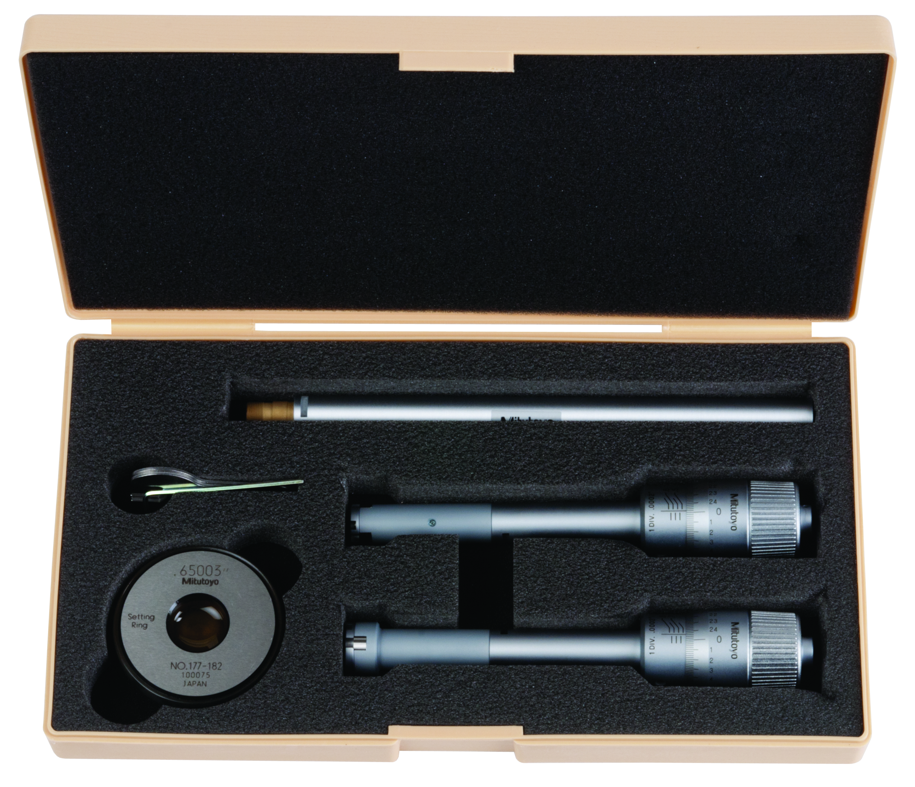 Mitutoyo, 368-995, HOLTEST, SET, TYPE II, R, 0.5 - .8 In