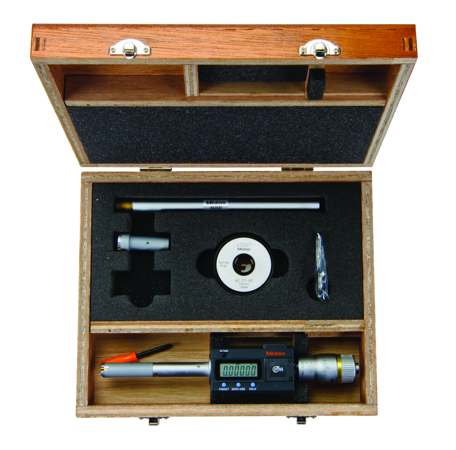 Mitutoyo, 468-977, HOLTEST, DIGI, HEAD SET, 0.5 In- 0.8 In