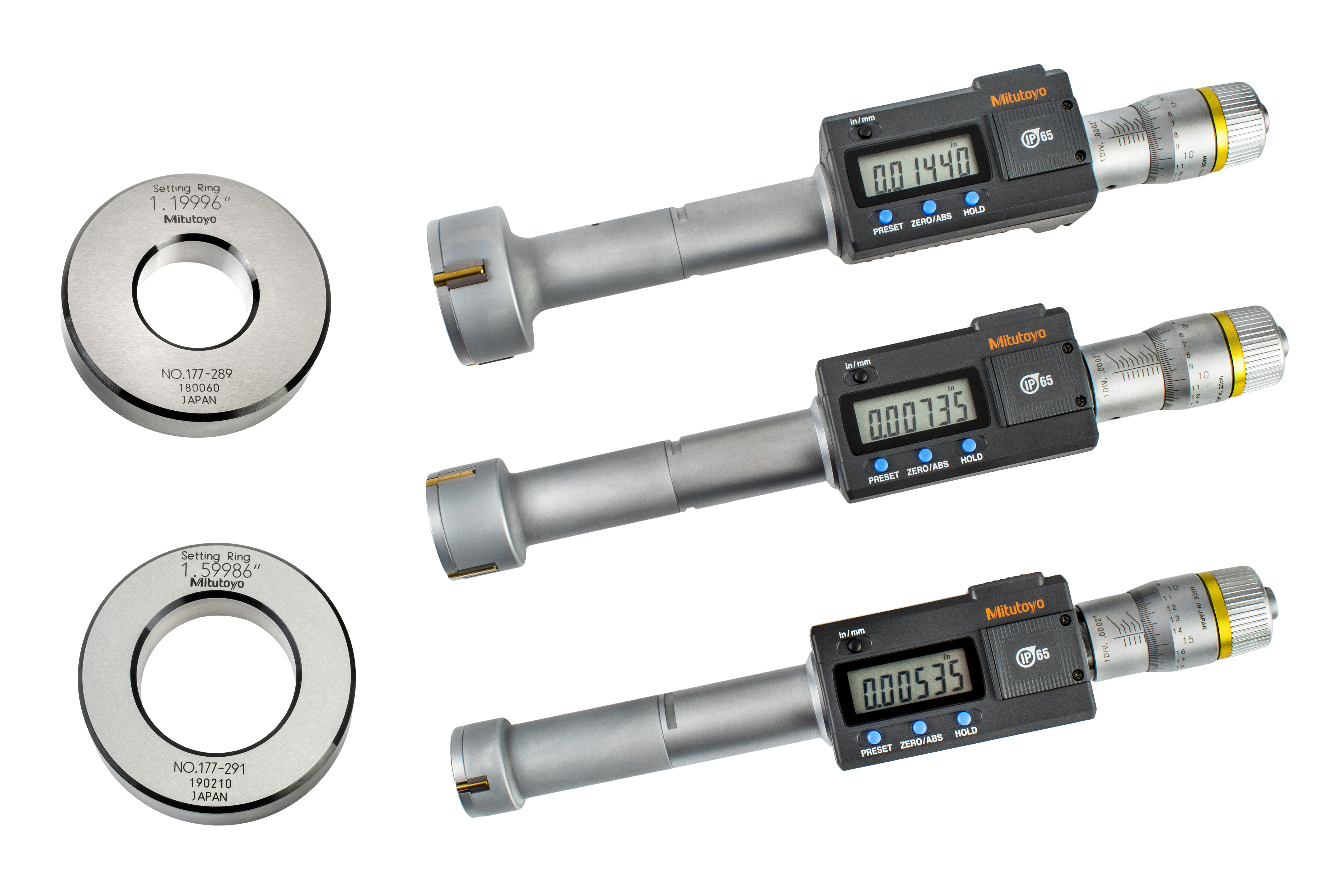 Mitutoyo, 468-988, Holtest, DIGI, Unit-Set, 1"-2"
