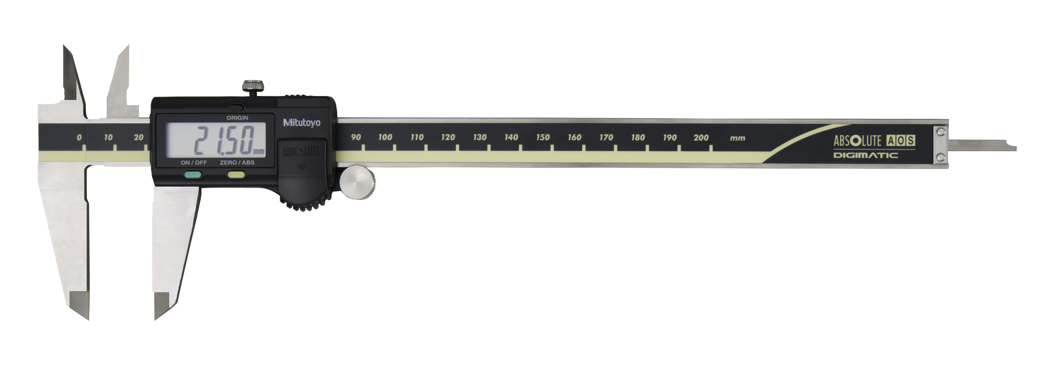 Mitutoyo, 500-152-30, 0-200mm, 0.01mm ABSOLUTE AOS Digimatic Caliper, With SPC Data Output