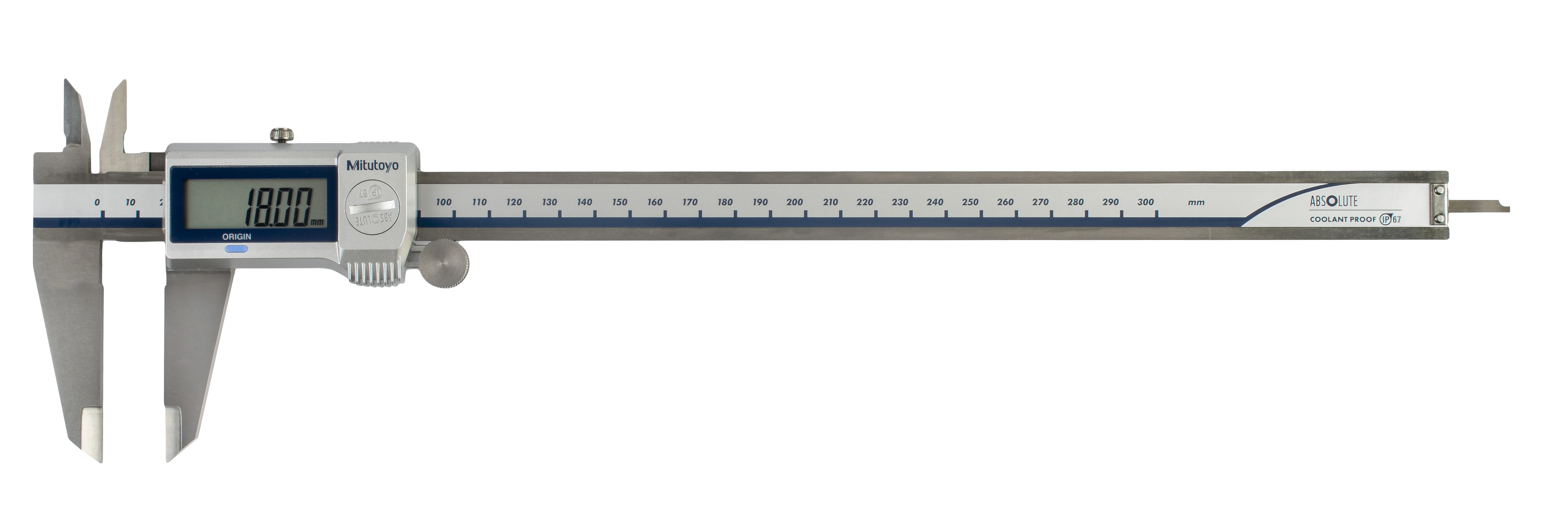 Mitutoyo, 500-704-20, CALIPER, DIGIMATIC, 0-300MM, IP67, 0.01MM, NO SPC