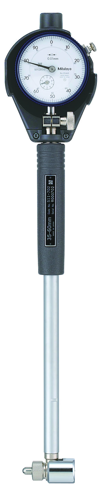 Mitutoyo, 511-702, BORE GAGE 35-60MM 8MM DIAM STEM CG-60AX