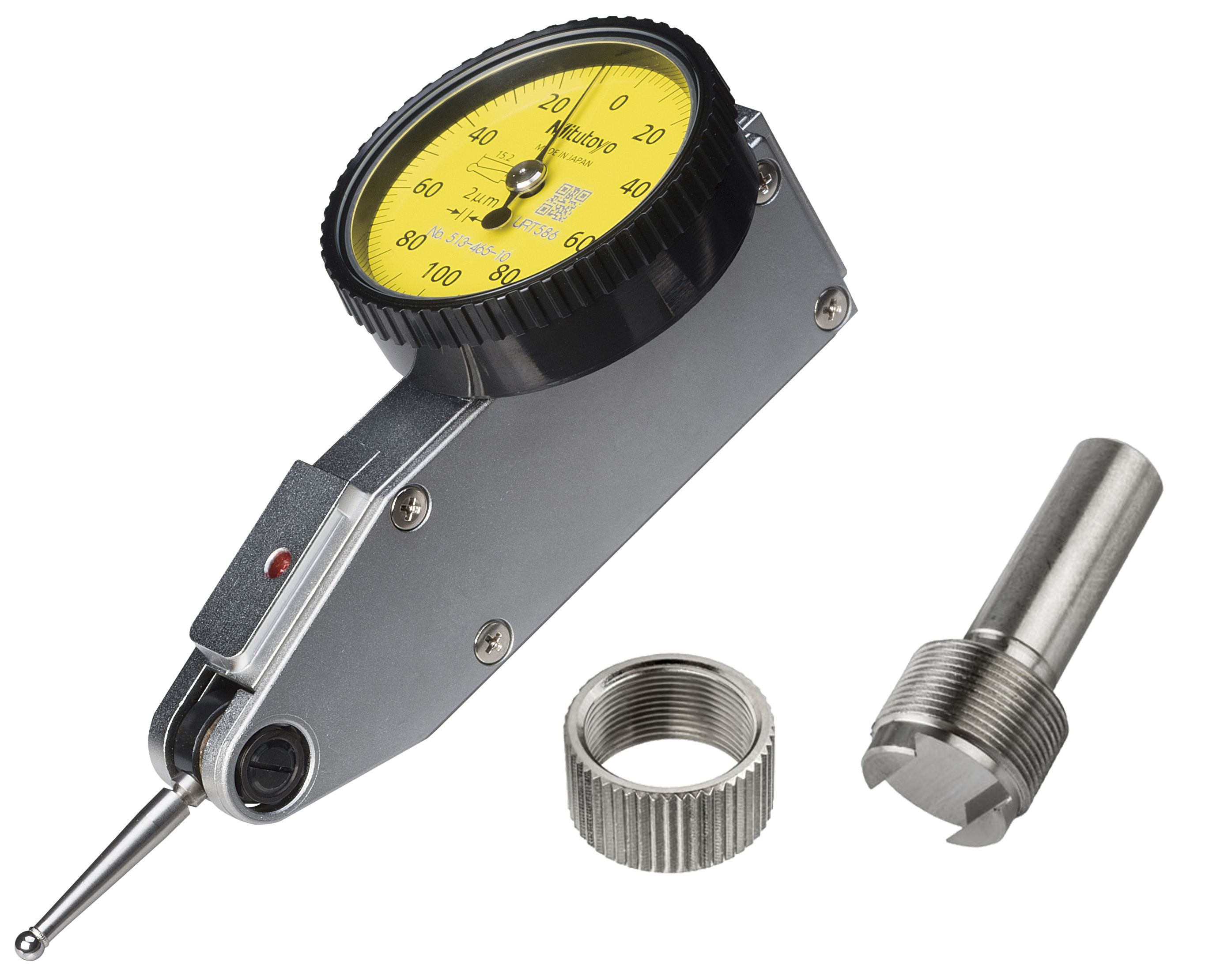 Mitutoyo, 513-465-10H, DIAL TI, STANDARD (COMPACT), 0.2 MM, 0.002 MM GRAD, YELLOW DIAL
