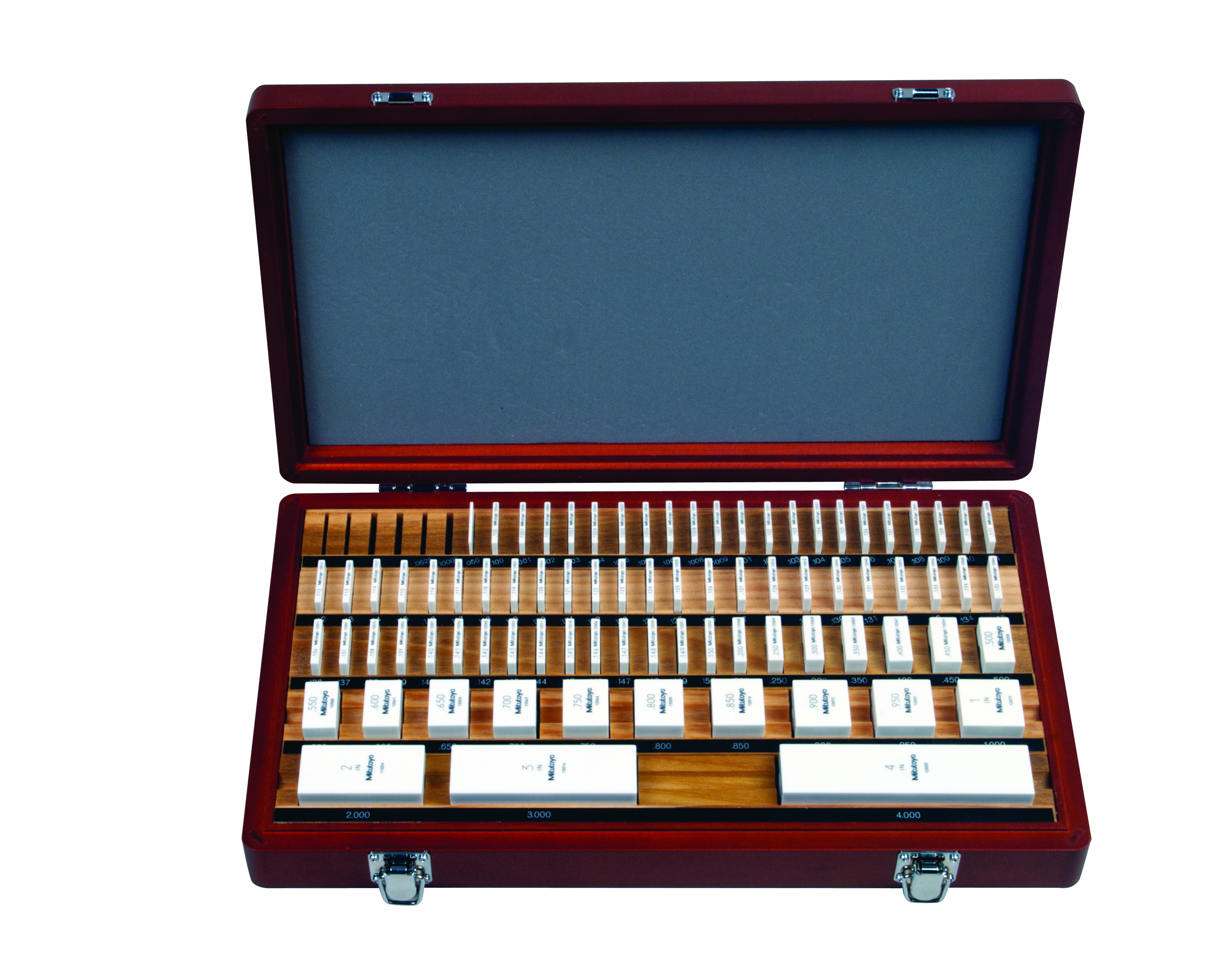 Mitutoyo, 516-201-26, 81 PCS/Set, IN, Ceramic, Squ., ASME