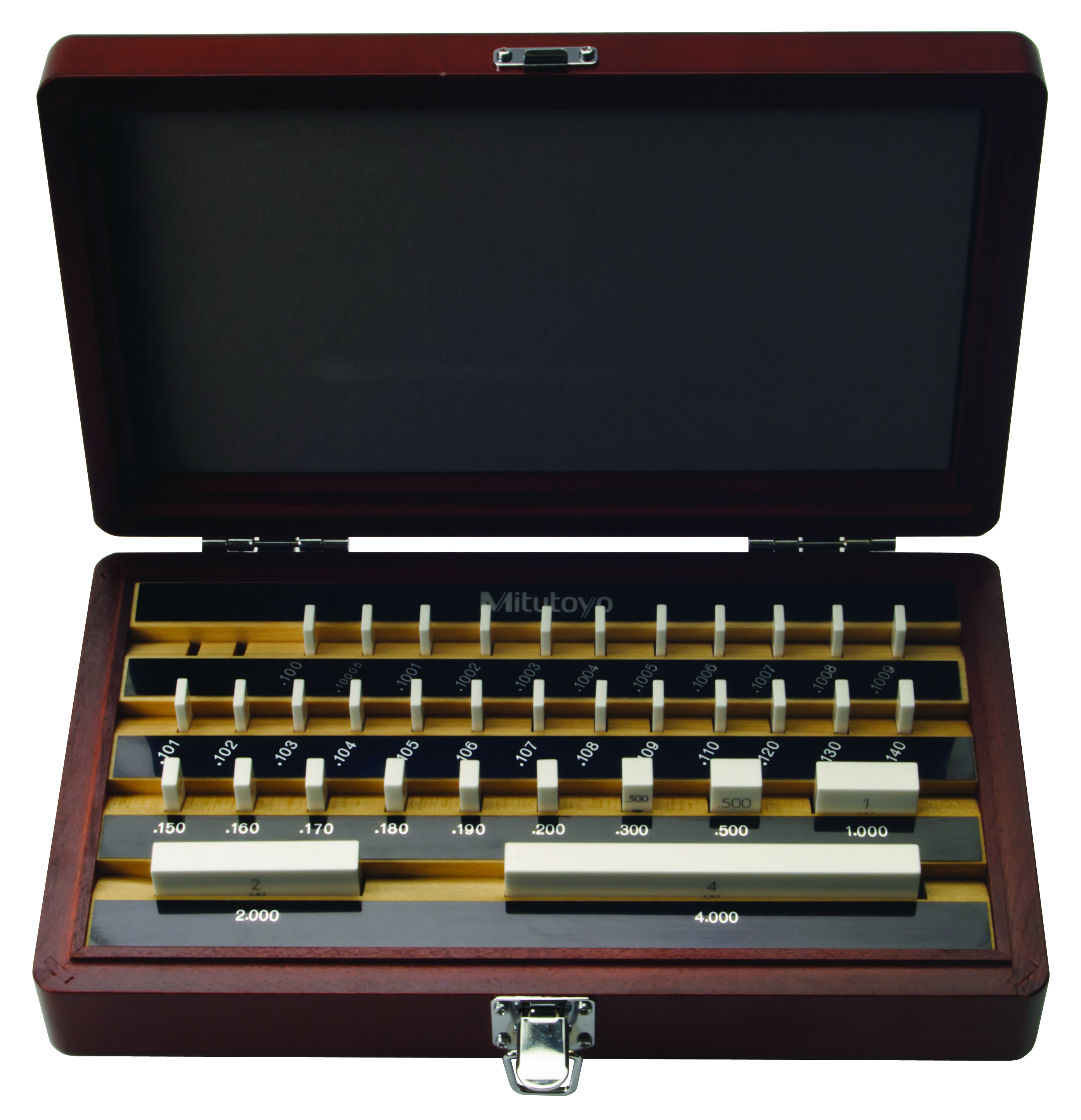 Mitutoyo, 516-314-26, 35 PCS/SET, IN, CERAMIC,RECT,ASME0