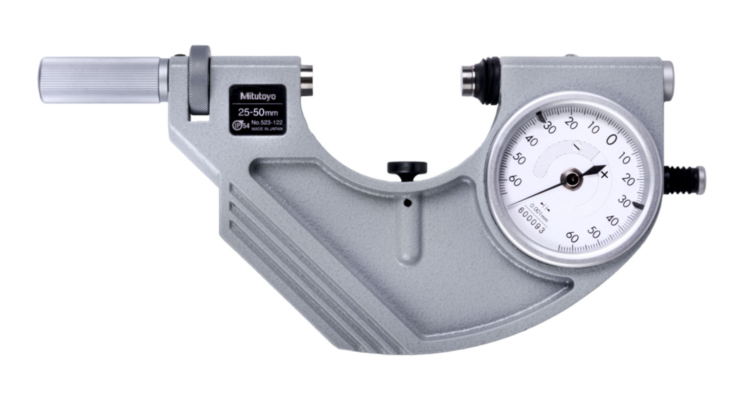 Mitutoyo, 523-122, DIAL SNAP METER 25-50MM 0.001MM PSM-50R