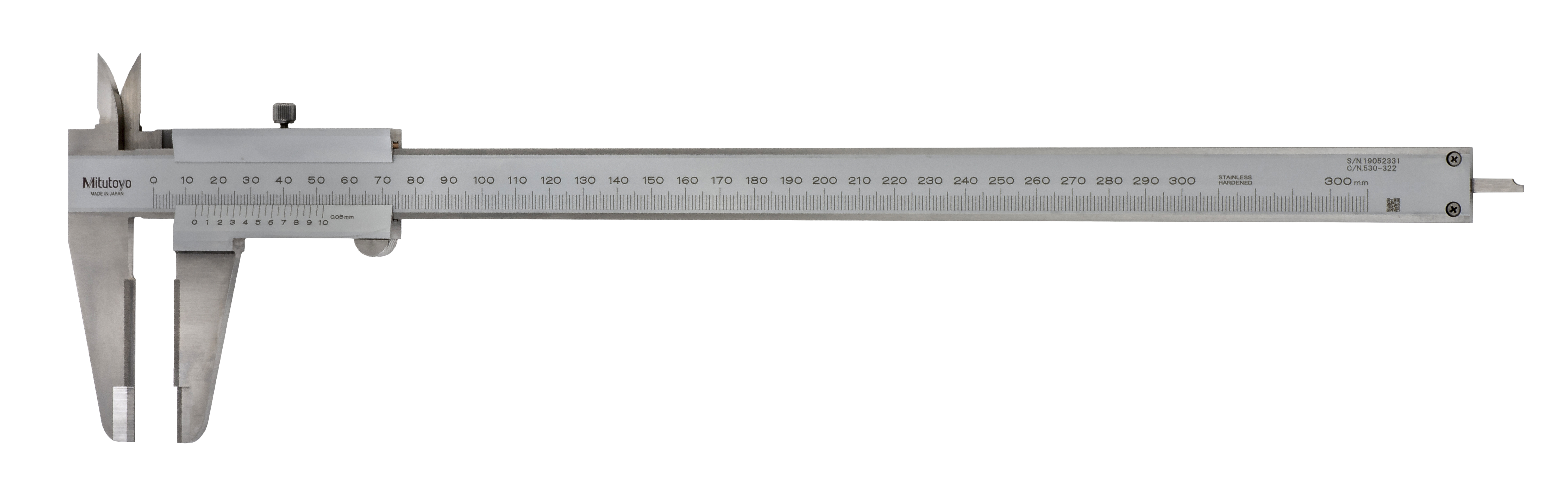 Mitutoyo, 530-322, VERNIER CAL, 300MM, OD CARBIDE JAWS