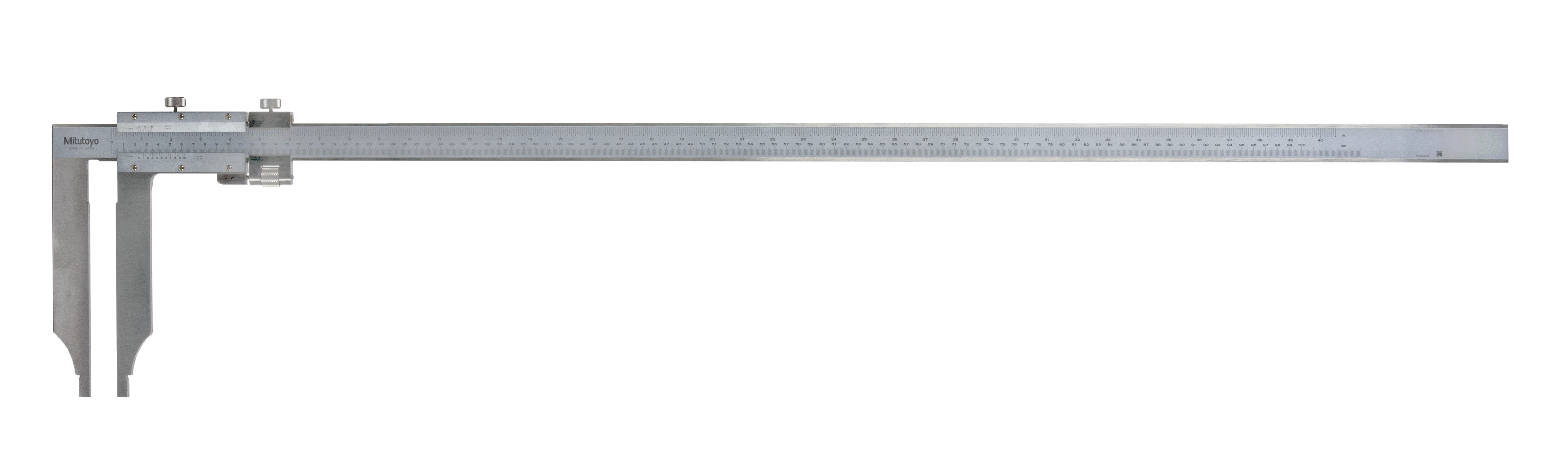 Mitutoyo, 534-104, VERNIER CALIPER LONG JAW 1000MM/40 In
