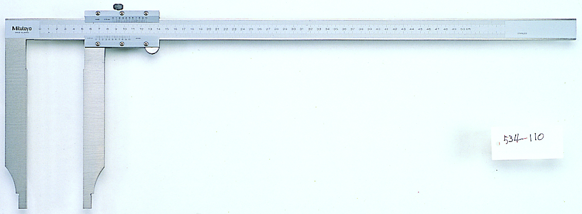 Mitutoyo, 534-110, VERNIER CALIPER, LONG JAW, 500MM