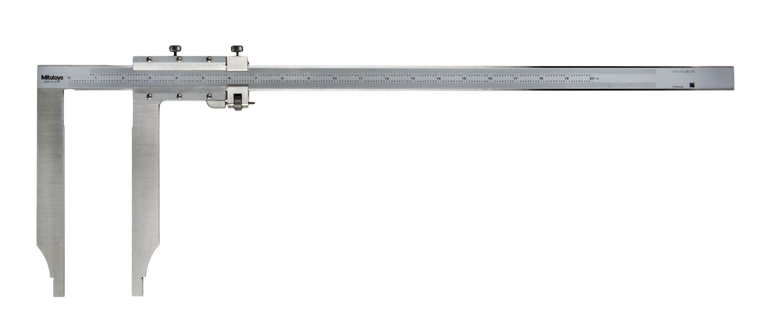 Mitutoyo, 534-118, VERNIER CALIPER, LONG JAW, 20 In