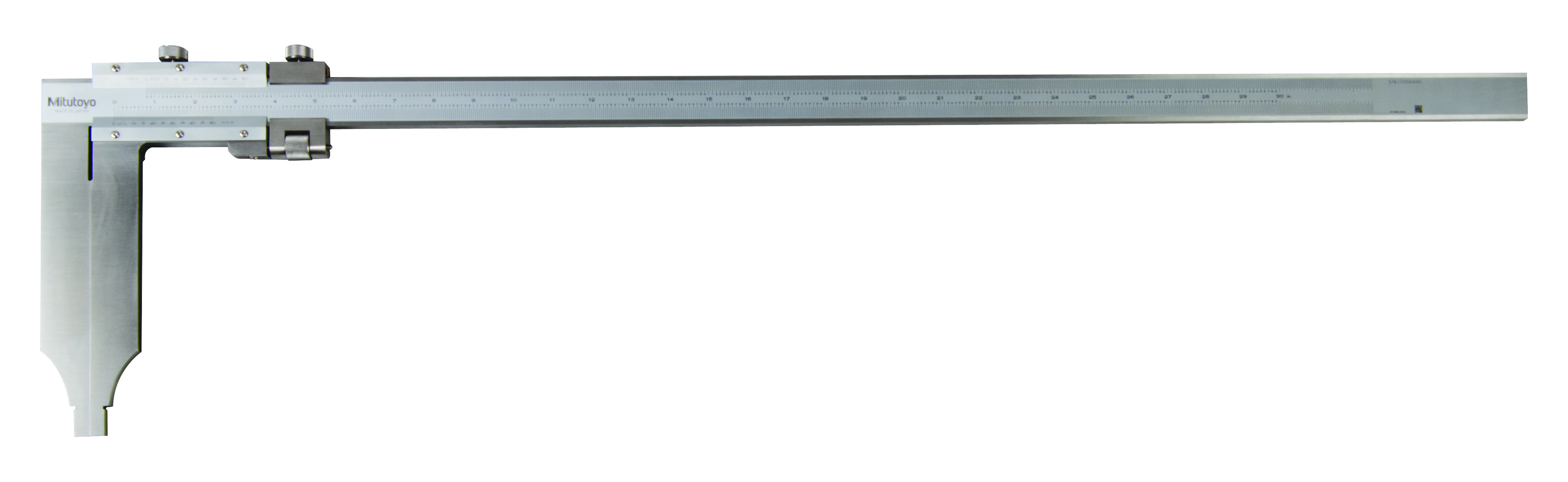 Mitutoyo, 534-119, VERNIER CALIPER, LONG JAW, 30 In