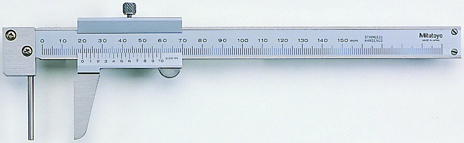 Mitutoyo, 536-161, VERNIER TUBE THICKNESS CALIPER, PIPE TYP, 0-150MM