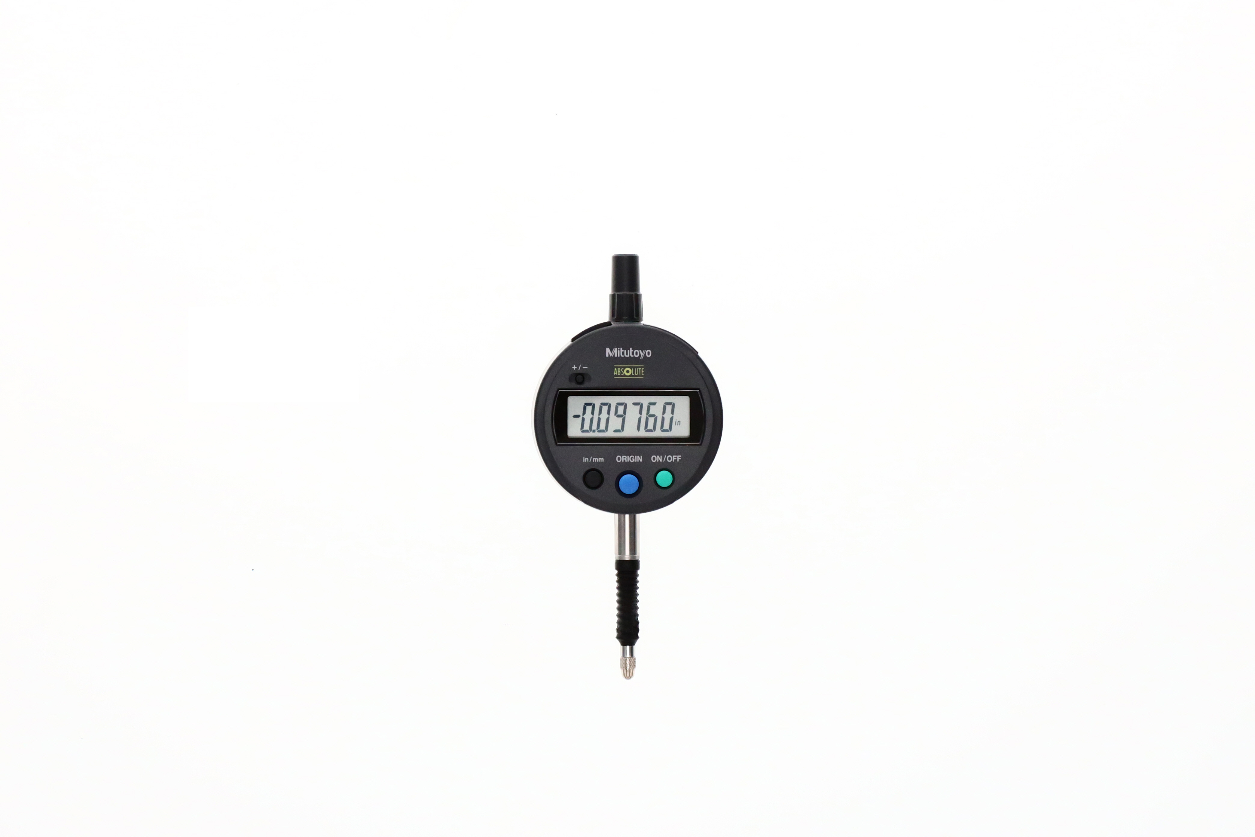 Mitutoyo, 543-795B-10, DIG IND, ID-S112PMXB, 12.7MM/0.5 IN, 0.00005 IN/0.001MM 8MM STEM