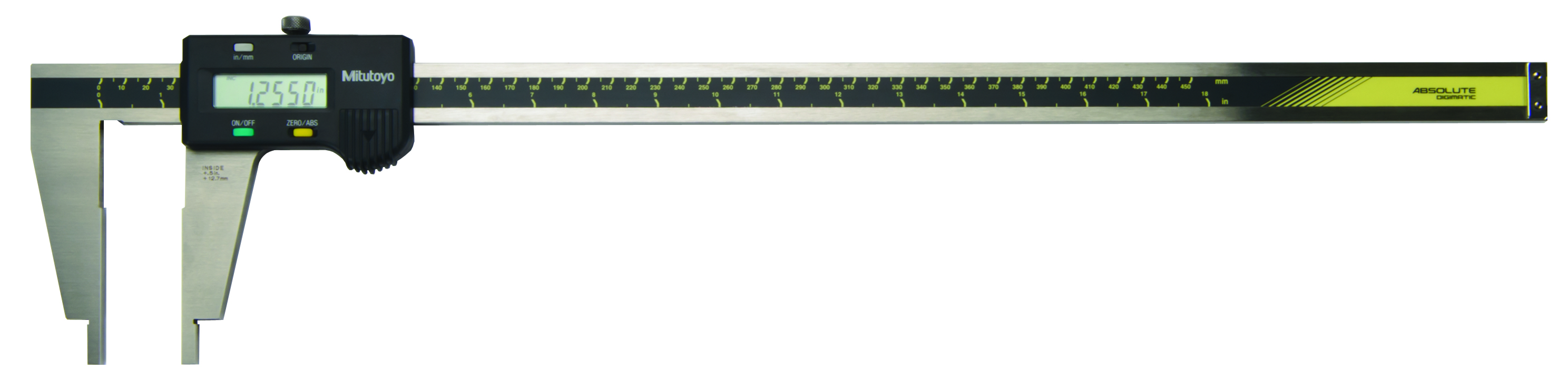 Mitutoyo, 550-223-10, HEAVY DUTY DIGI CALIPER 18 In