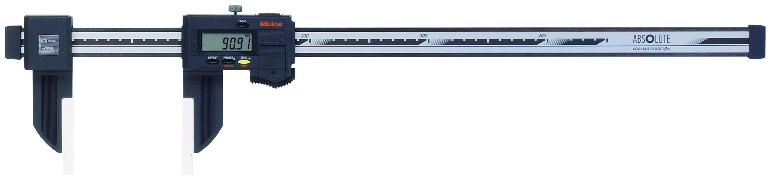 Mitutoyo, 552-156-10, DIGIMATIC CARBON-FIBER CALIPER, WITH OPTIONAL JAW ATTACHMENTS CFC-60GC