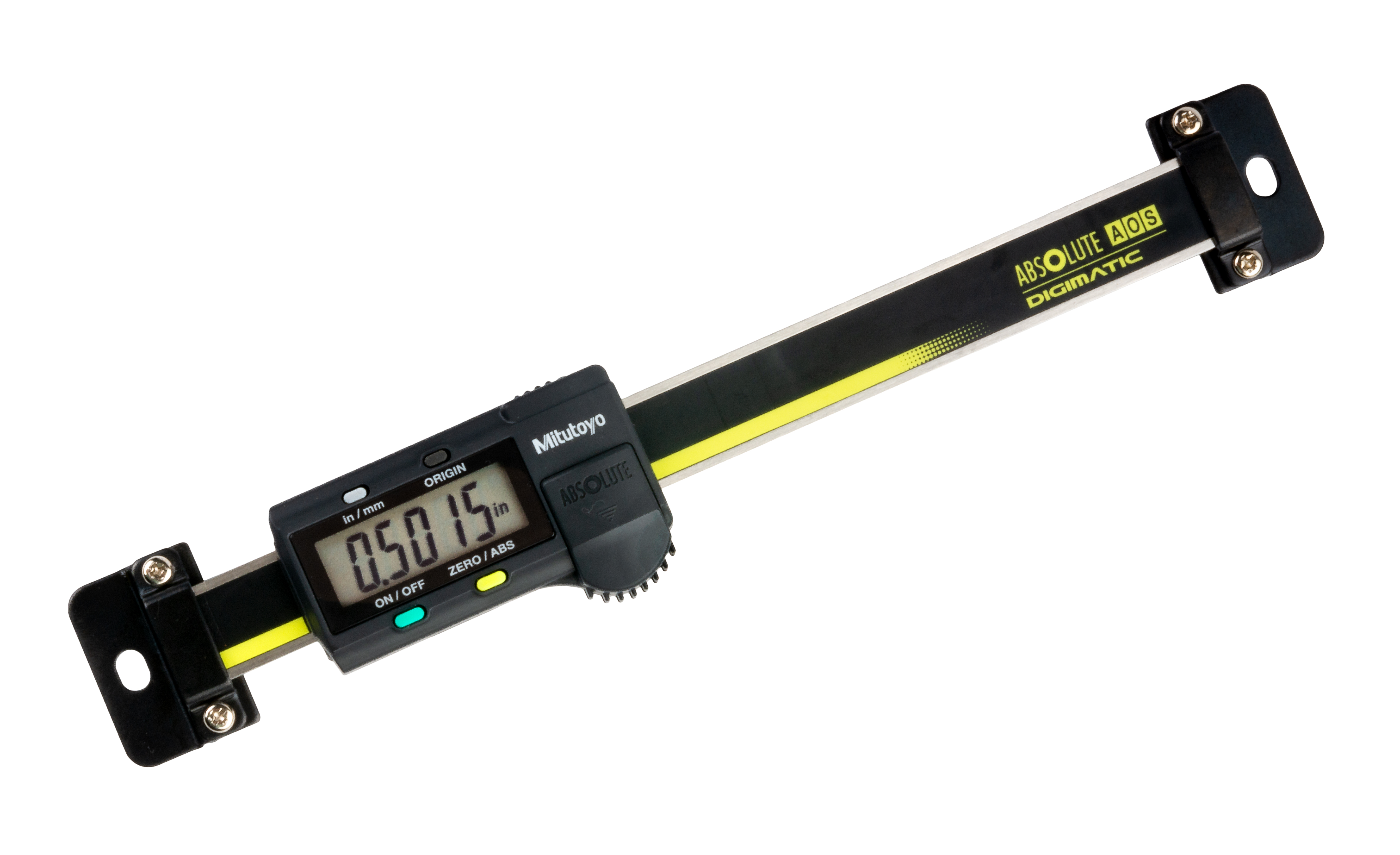 Mitutoyo, 572-210-30, 0-4 In/0-100mm, .0005 In/0.01mm Horizontal Digimatic Scale Unit, With SPC Data Output
