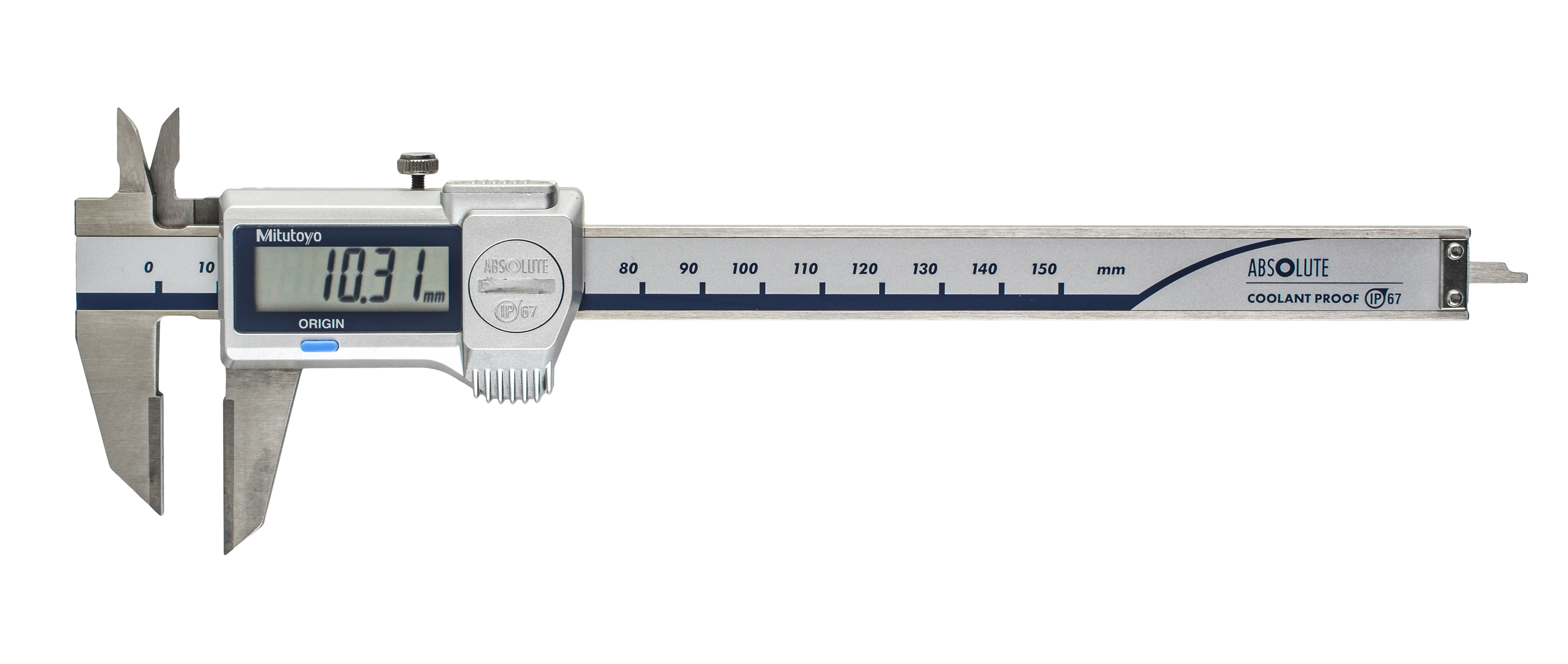 Mitutoyo, 573-676-20, Digimatic Scribing Caliper,  0-150mm, 0.01mm Resolution, �0.02mm Accuracy, NTD22-15PKX