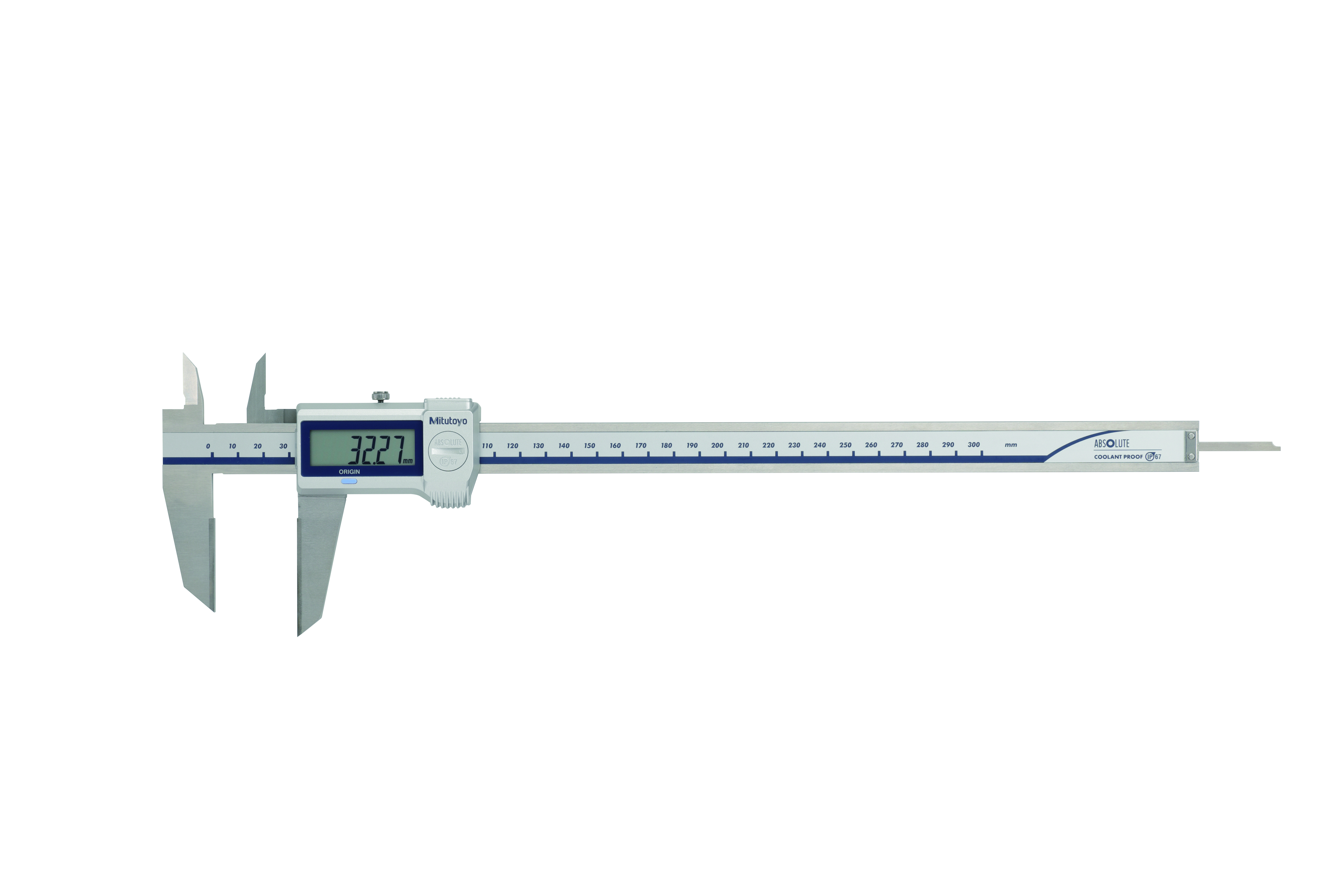 Mitutoyo, 573-679-20, Digimatic Scribing Caliper,  0-300mm, 0.01mm Resolution, �0.03mm Accuracy, NTD22-30PKX