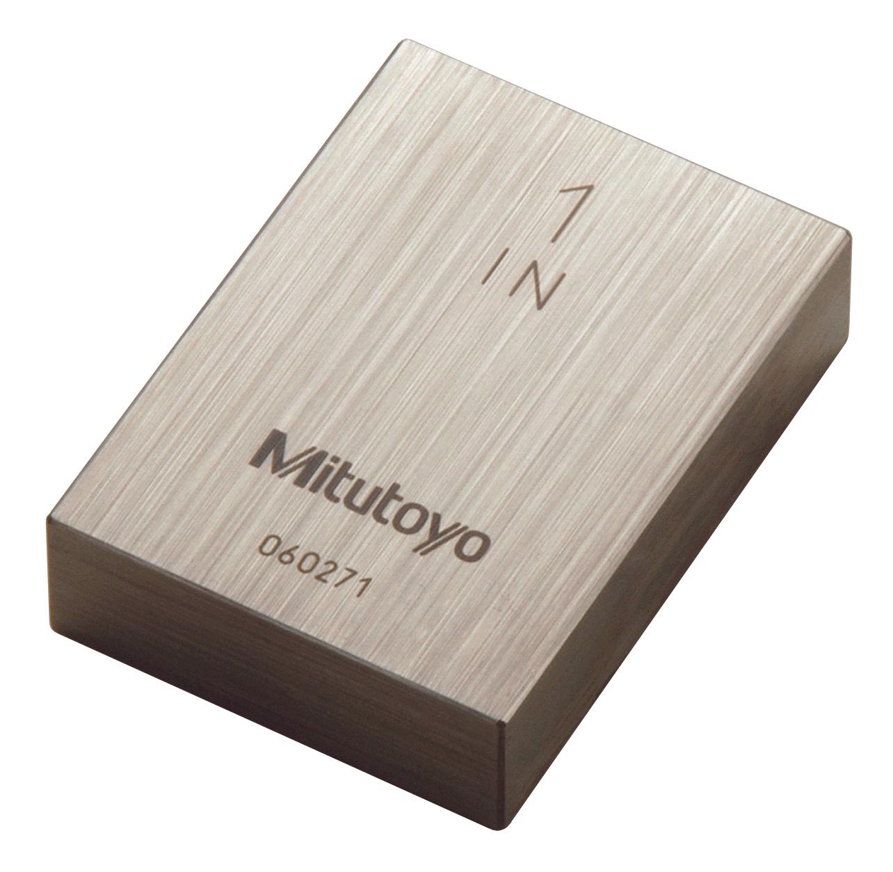 Mitutoyo, 611201-541, 1.0 In, Rectangular, Steel, Gage Block, AS-1