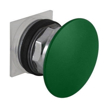 SCHNEIDER ELECTRIC - 9001KR25GM - HEAD FOR PUSH BUTTON, HARMONY 9001K, METAL, METAL MUSHROOM 60MM...