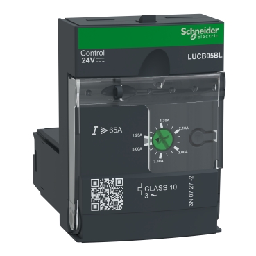 SCHNEIDER, LUCB05BL, MOTOR STARTER, 24VDC, 3 POLE, 690VAC, 0.2KG