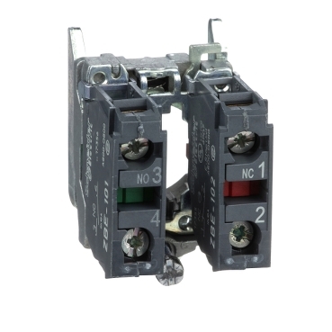SCHNEIDER, ZB4BZ105, CONTACT BLOCK, 1A1B